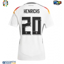 Moški Nogometni dresi Nemčija Benjamin Henrichs #20 Domači EP 2024 Kratek Rokav